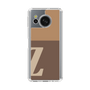 Slim Protection Case［ Original - initial two tone - Z brown ］