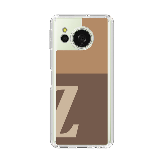 Slim Protection Case［ Original - initial two tone - Z brown ］
