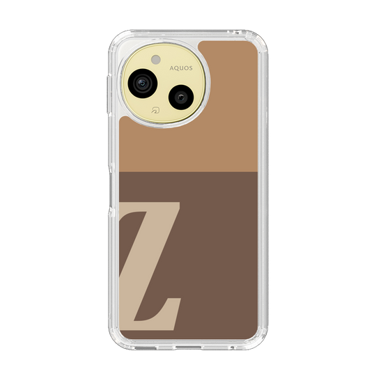 Slim Protection Case［ Original - initial two tone - Z brown ］