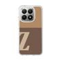 Slim Protection Case［ Original - initial two tone - Z brown ］