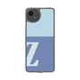 Slim Protection Case［ Original - initial two tone - Z blue ］