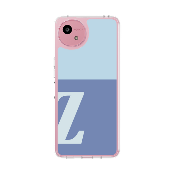 Slim Protection Case［ Original - initial two tone - Z blue ］