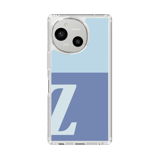 Slim Protection Case［ Original - initial two tone - Z blue ］