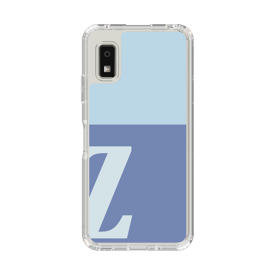 Slim Protection Case［ Original - initial two tone - Z blue ］