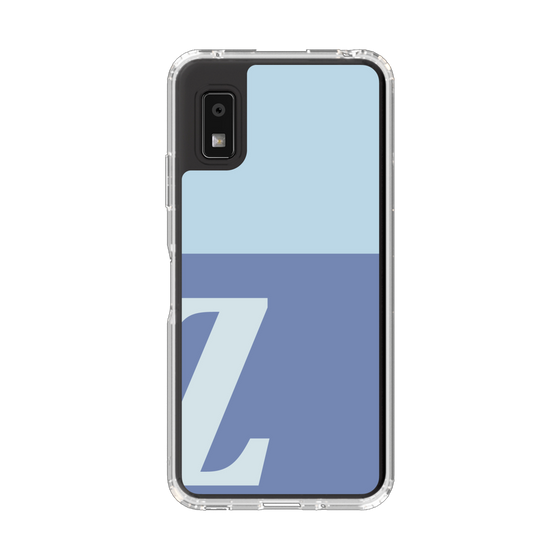 Slim Protection Case［ Original - initial two tone - Z blue ］