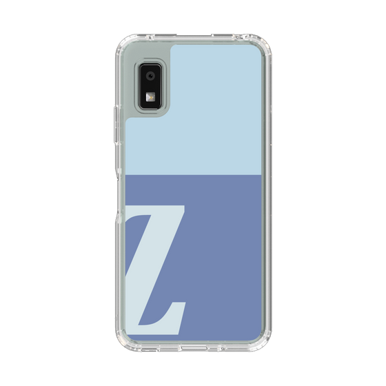 Slim Protection Case［ Original - initial two tone - Z blue ］