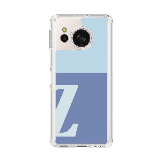 Slim Protection Case［ Original - initial two tone - Z blue ］