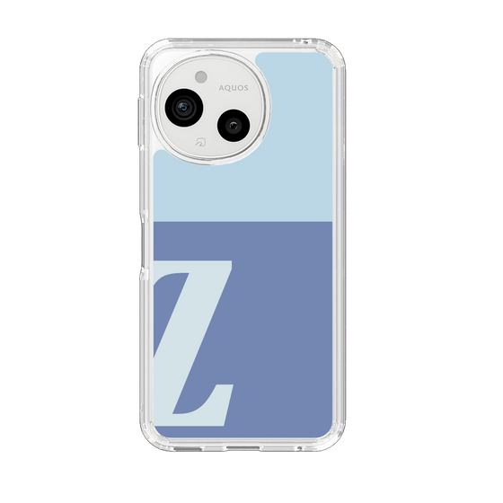Slim Protection Case［ Original - initial two tone - Z blue ］