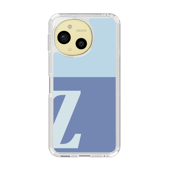 Slim Protection Case［ Original - initial two tone - Z blue ］