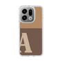 Slim Protection Case［ Original - initial two tone - A brown ］