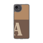 Slim Protection Case［ Original - initial two tone - A brown ］
