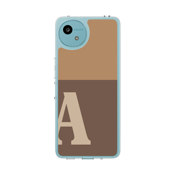 Slim Protection Case［ Original - initial two tone - A brown ］