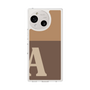 Slim Protection Case［ Original - initial two tone - A brown ］