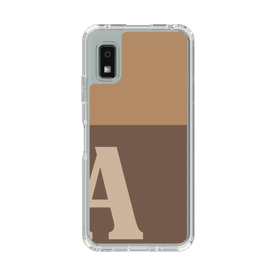 Slim Protection Case［ Original - initial two tone - A brown ］