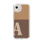 Slim Protection Case［ Original - initial two tone - A brown ］