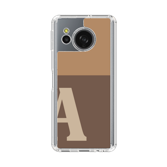 Slim Protection Case［ Original - initial two tone - A brown ］