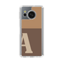 Slim Protection Case［ Original - initial two tone - A brown ］