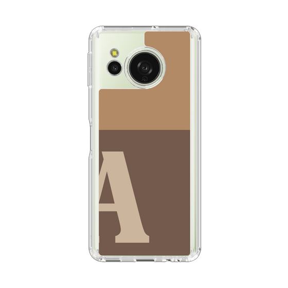 Slim Protection Case［ Original - initial two tone - A brown ］