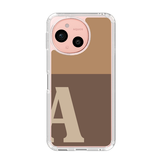Slim Protection Case［ Original - initial two tone - A brown ］