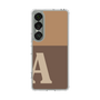 Slim Protection Case［ Original - initial two tone - A brown ］