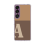 Slim Protection Case［ Original - initial two tone - A brown ］