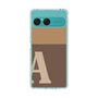 Slim Protection Case［ Original - initial two tone - A brown ］
