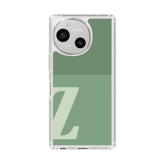 Slim Protection Case［ Original - initial two tone - Z green ］