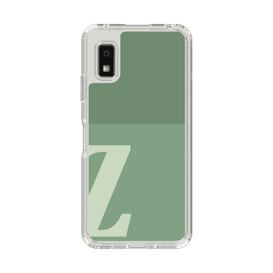 Slim Protection Case［ Original - initial two tone - Z green ］