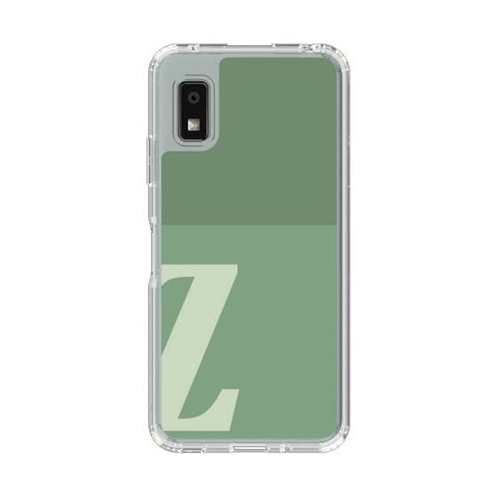 Slim Protection Case［ Original - initial two tone - Z green ］