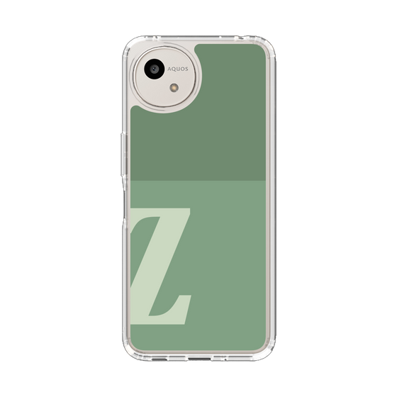 Slim Protection Case［ Original - initial two tone - Z green ］