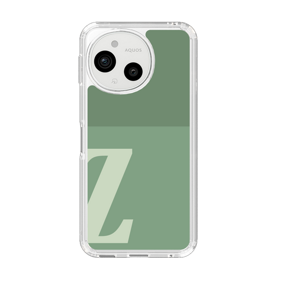 Slim Protection Case［ Original - initial two tone - Z green ］