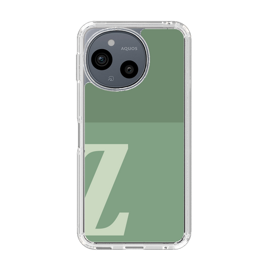 Slim Protection Case［ Original - initial two tone - Z green ］