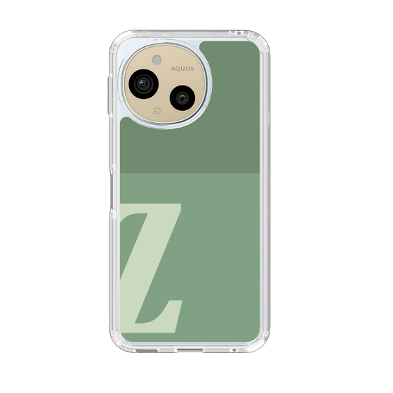 Slim Protection Case［ Original - initial two tone - Z green ］