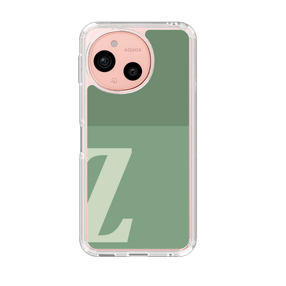 Slim Protection Case［ Original - initial two tone - Z green ］