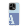 Slim Protection Case［ Original - initial two tone - A blue ］