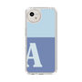 Slim Protection Case［ Original - initial two tone - A blue ］