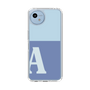 Slim Protection Case［ Original - initial two tone - A blue ］