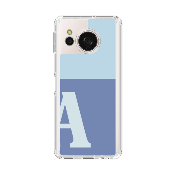 Slim Protection Case［ Original - initial two tone - A blue ］
