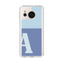 Slim Protection Case［ Original - initial two tone - A blue ］