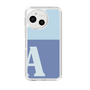 Slim Protection Case［ Original - initial two tone - A blue ］