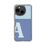 Slim Protection Case［ Original - initial two tone - A blue ］