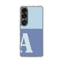 Slim Protection Case［ Original - initial two tone - A blue ］