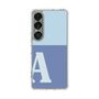 Slim Protection Case［ Original - initial two tone - A blue ］