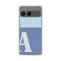 Slim Protection Case［ Original - initial two tone - A blue ］