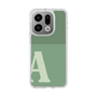 Slim Protection Case［ Original - initial two tone - A green ］