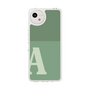 Slim Protection Case［ Original - initial two tone - A green ］