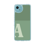 Slim Protection Case［ Original - initial two tone - A green ］
