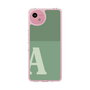Slim Protection Case［ Original - initial two tone - A green ］