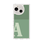 Slim Protection Case［ Original - initial two tone - A green ］