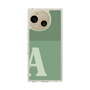 Slim Protection Case［ Original - initial two tone - A green ］